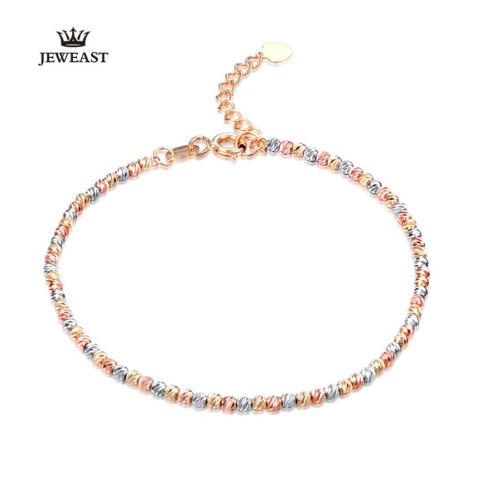 Jual 18k Pure Gold Bracelet Real Au 750 Solid Bangle Good Real Au 750 Solid Gold Bangle Good