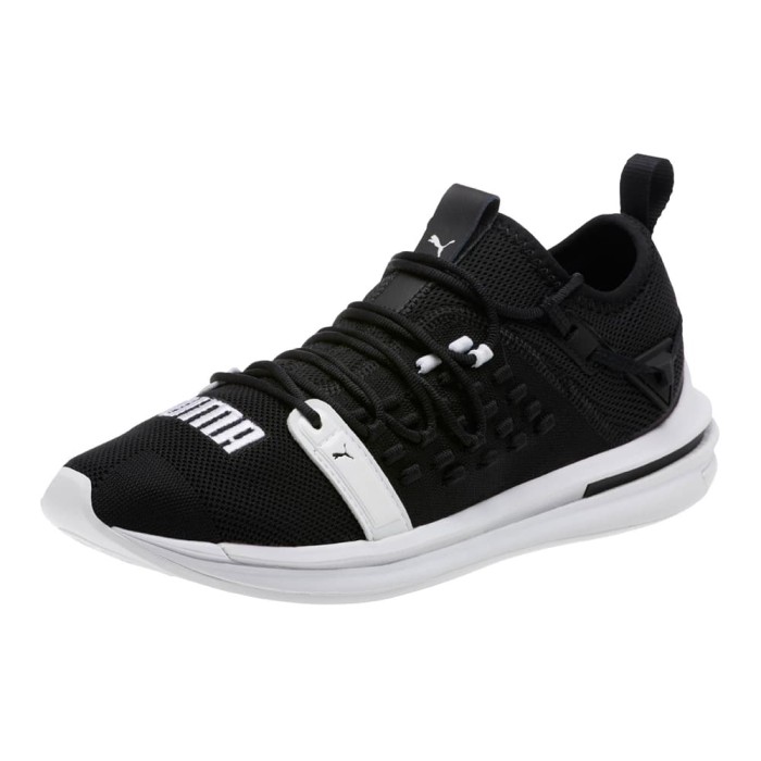 puma ignite limitless black and white