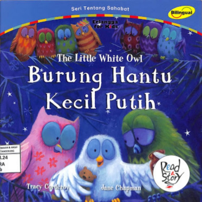 Jual Buku Anak Burung Hantu Kecil Putih Erlangga For Kids
