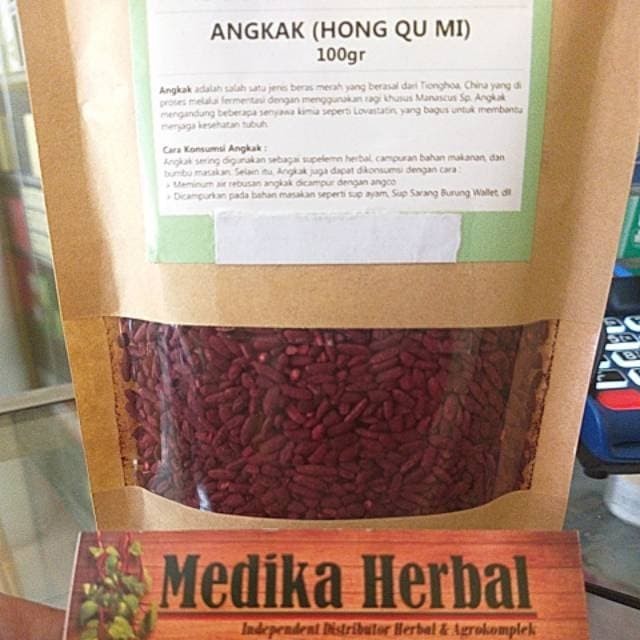 Kapsul Angkak Beras Merah 2c Obat Demam Berdarah