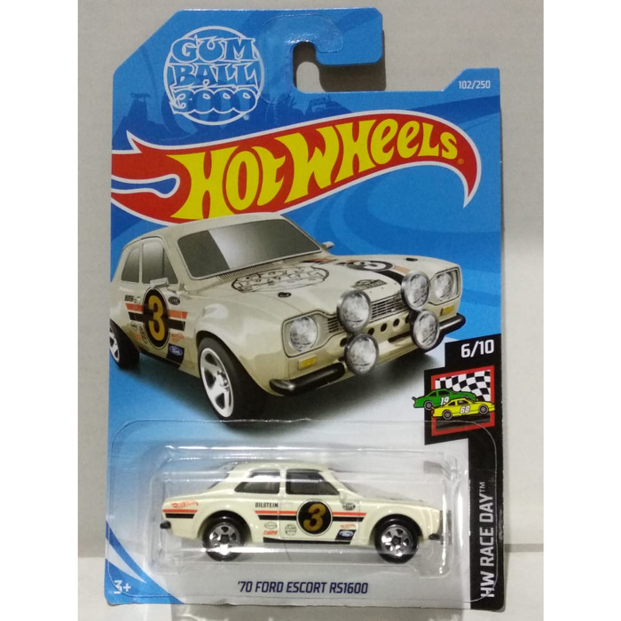 ford escort hot wheels 2019