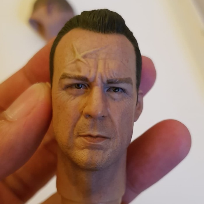 1//6 Scale Prison Break T-Bag Head Sculpt for 12/" Hot Toys Action Figure Body