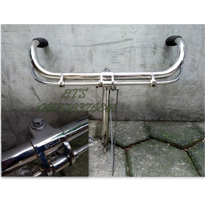 Jual stang  onthel  stir sepeda  onthel  gazelle  model rem 