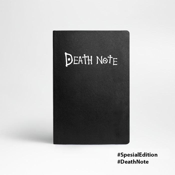 Promo Notebook Death Note Binding Custom Notebook Planner Dotted Grid Polos Jakarta Barat Bukuqu Tokopedia