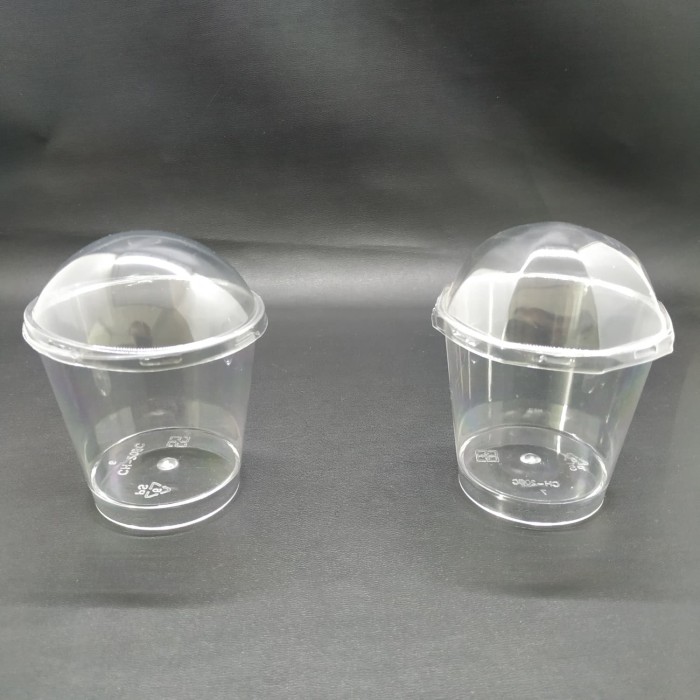 Jual Cup Pudding + lid / Tempat puding polos / Jelly Cup 170 ml Kota