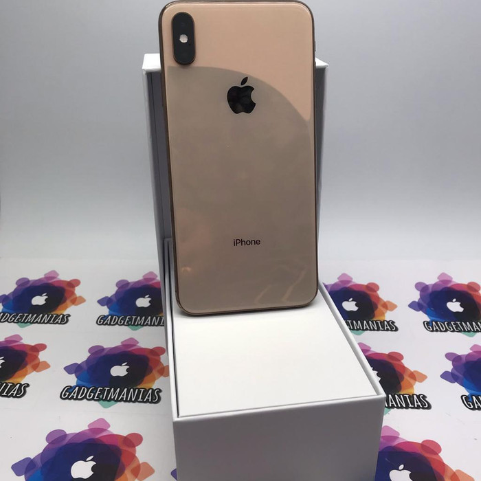 Jual Iphone XS MAX 64gb gold second fullset    mulus - Jakarta Selatan