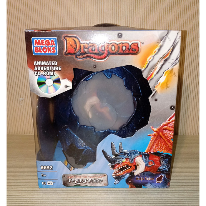 Jual Mega Bloks Dragons Fearswoop Articulated Big Naga