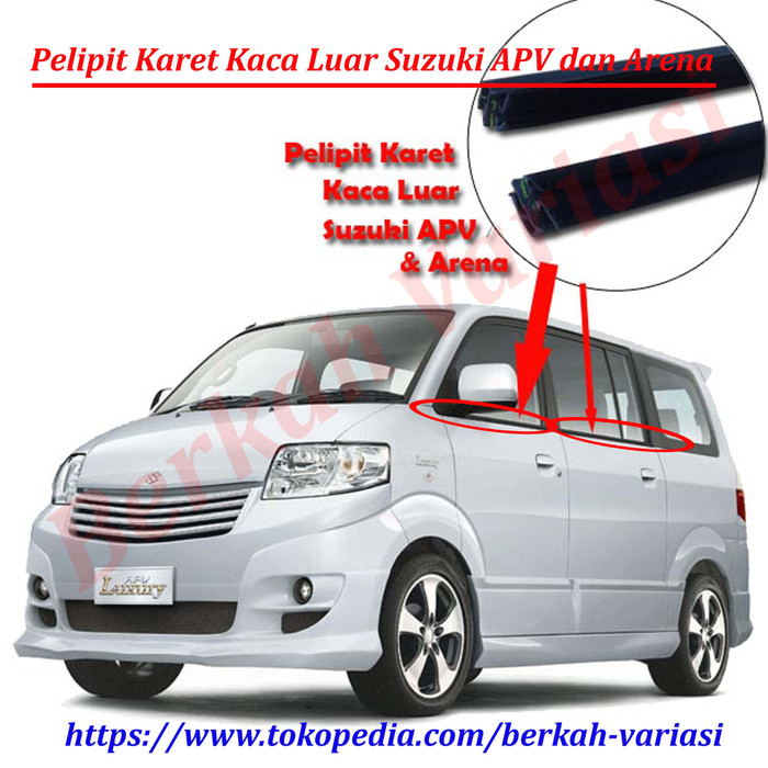  Jual  Pelipit List Karet Kaca Pintu  Luar Suzuki  APV dan 