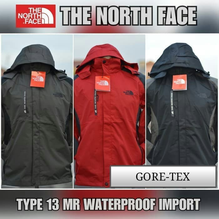 the north face jacket types