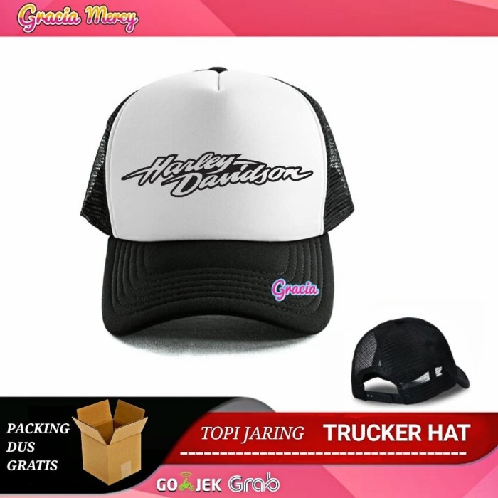 Huileux Rag Motos Trucker Baseball Cap