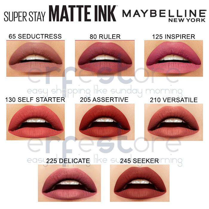 Jual Maybelline Super Stay Matte Ink Lip Cream Lipstick Matte Ori Kota Tangerang Selatan Erfestore Tokopedia