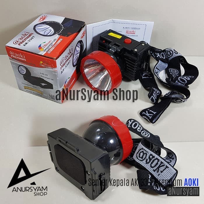 Senter Kepala AOKI Premium AK-3307