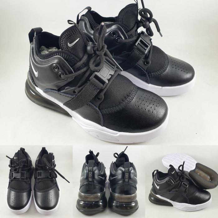 nike air force 270 black white