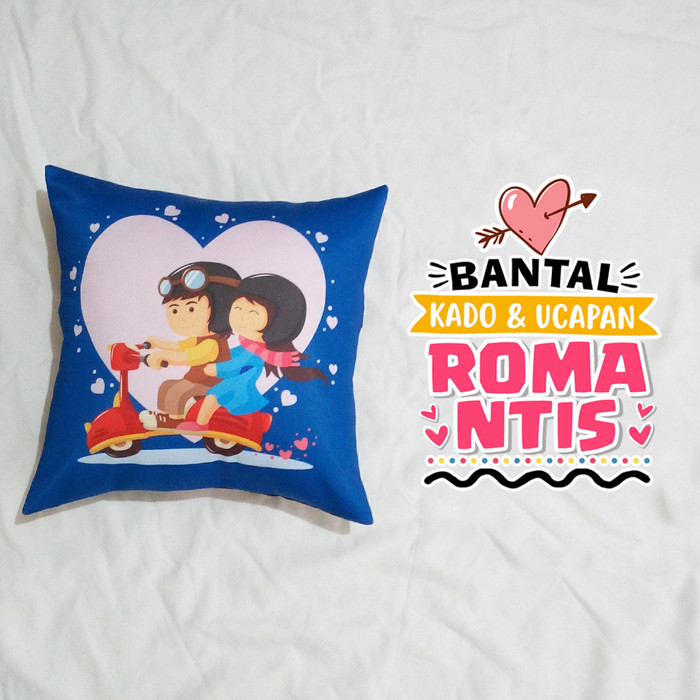 Jual Bantal Kado Romantis 30x30cm Ready NO PO Kota 