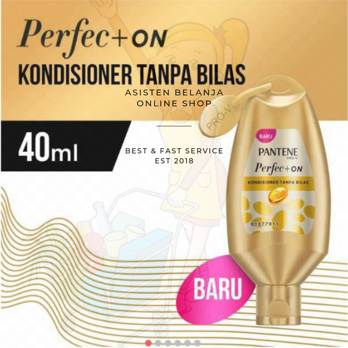 Jual PANTENE  PRO V Perfect On Conditioner Tanpa Bilas 40ml 