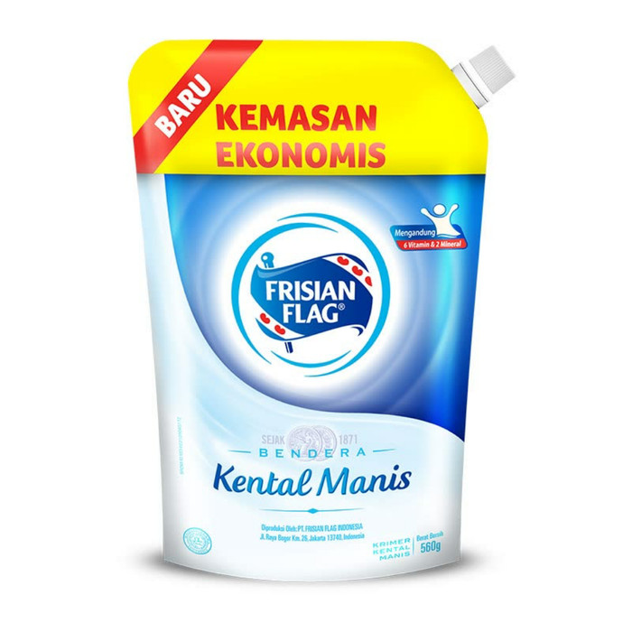 Jual SALE MURAH SUSU KENTAL MANIS FRISIAN FLAG POUCH 560g - Kota