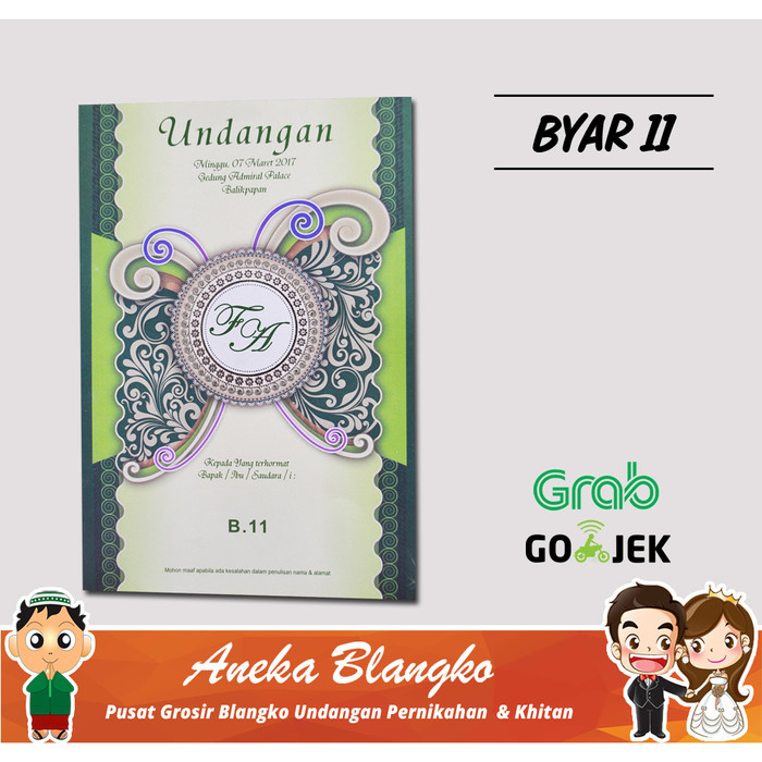 Jual Blangko Undangan Kosong Pernikahan Dan Khitan Murah Byar 11 Kota Semarang Aneka Blangko Tokopedia