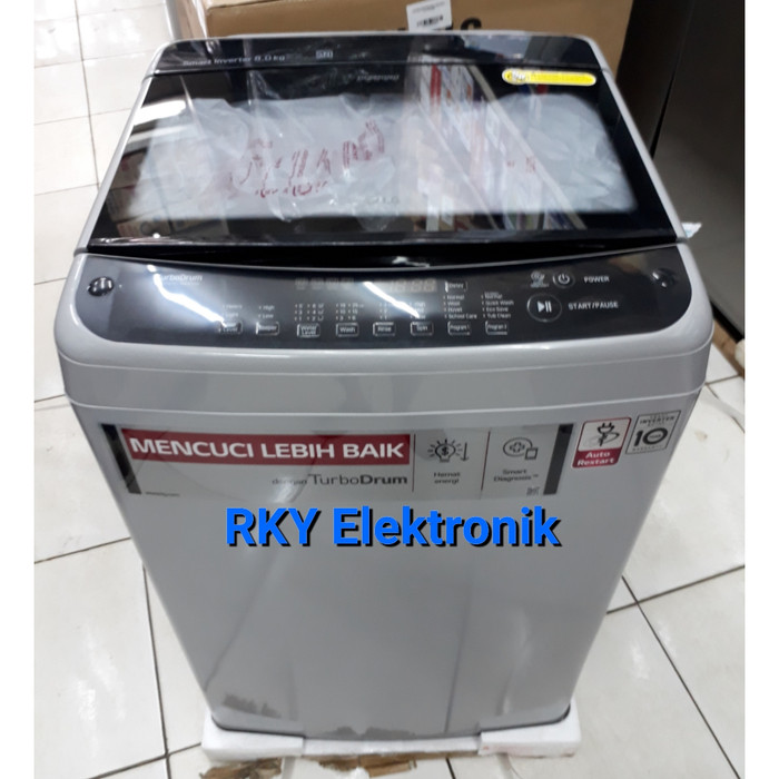 Jual MESIN CUCI LG 1 TABUNG T2108VS2M 8.KG Teknologi Smart Inverter