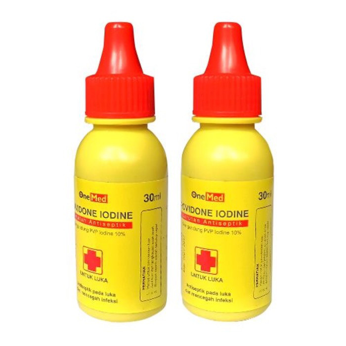 Jual Povidone Iodine 30ml Merk Onemed Obat Merah  Obat  