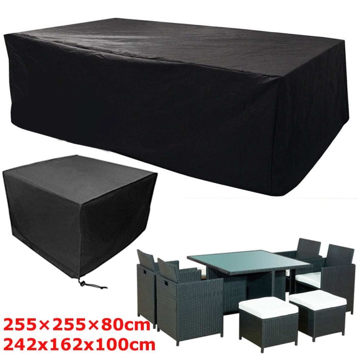 Anddod Outdoor Sofa Furniture Cover Rattan Cube Garden Patio Waterproof Dustproof Protector