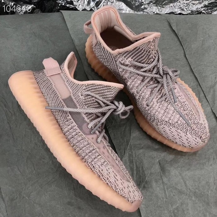 pink static yeezy