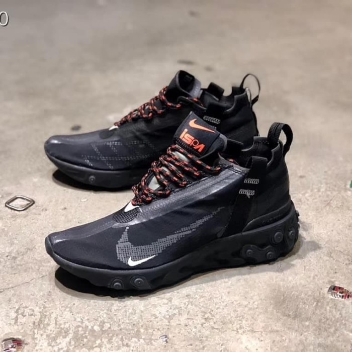 nike react wr ispa black