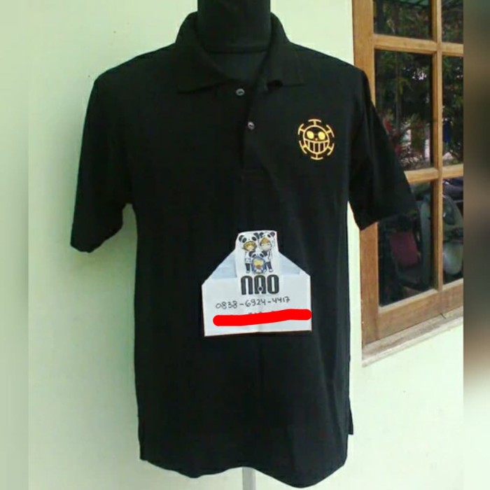 polo shirt with heart logo