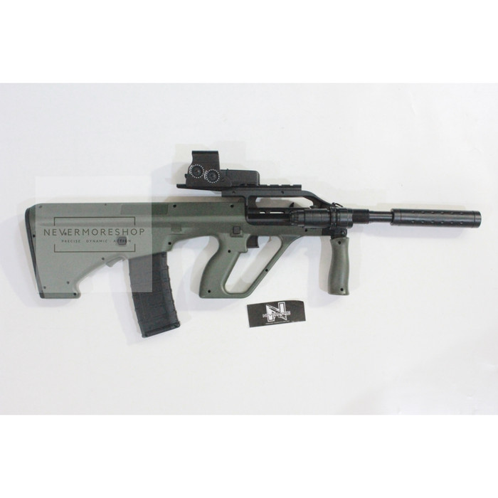 Jual The Steyr AUG A1 with supressor FULL UPGRADE 