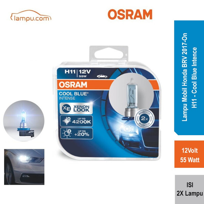 Promo Osram Lampu  Mobil  Honda  BRV 2021 On H11 12V 55W 