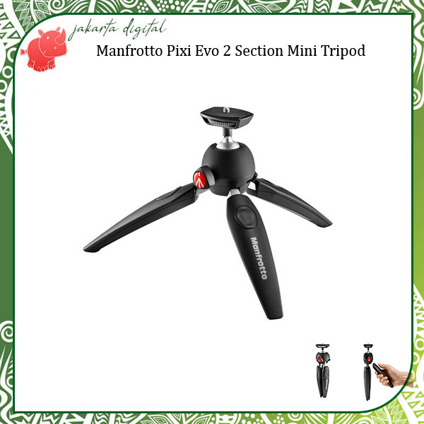 Jual Manfrotto Pixi Evo 2 Section Mini Tripod - Jakarta Pusat - Jakarta