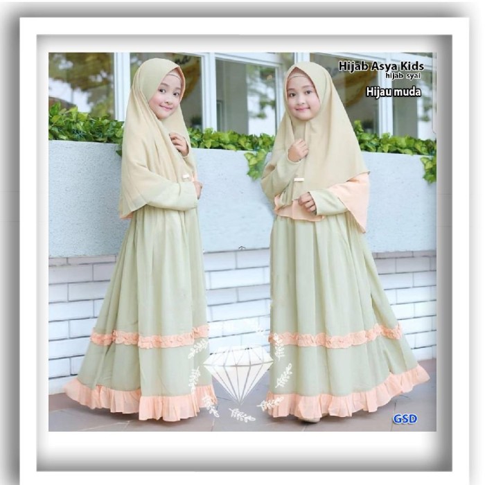 Jual Maxi Dress Muslim Hijab Anak Perempuan Model Terbaru Baju Pesta Muslim Kota Surabaya Jaya Sukses3 Tokopedia