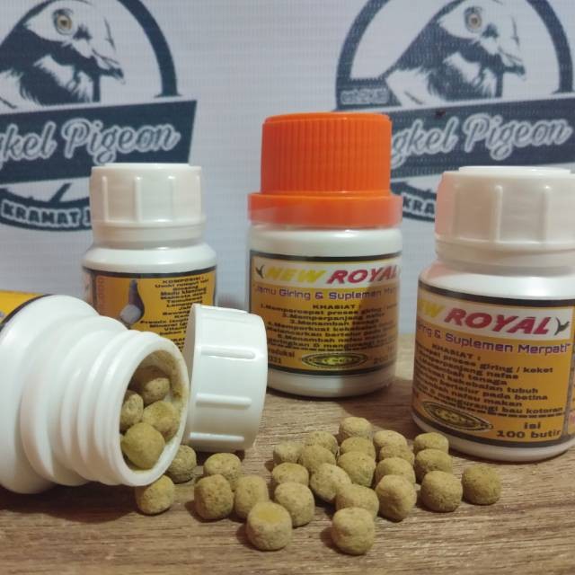 Jual Jamu Vitamin Giring Doping Suplemen Burung Dara Merpati Lomba