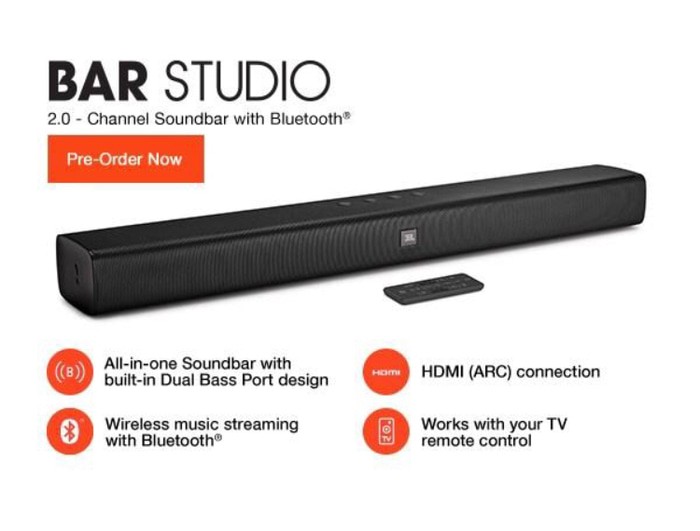 jbl bar studio bluetooth soundbar