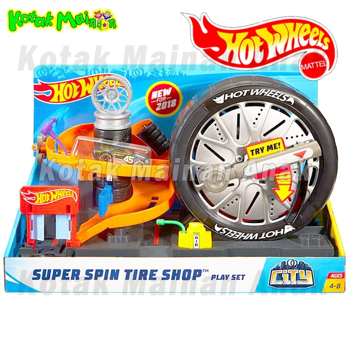 hot wheels spin tire shop