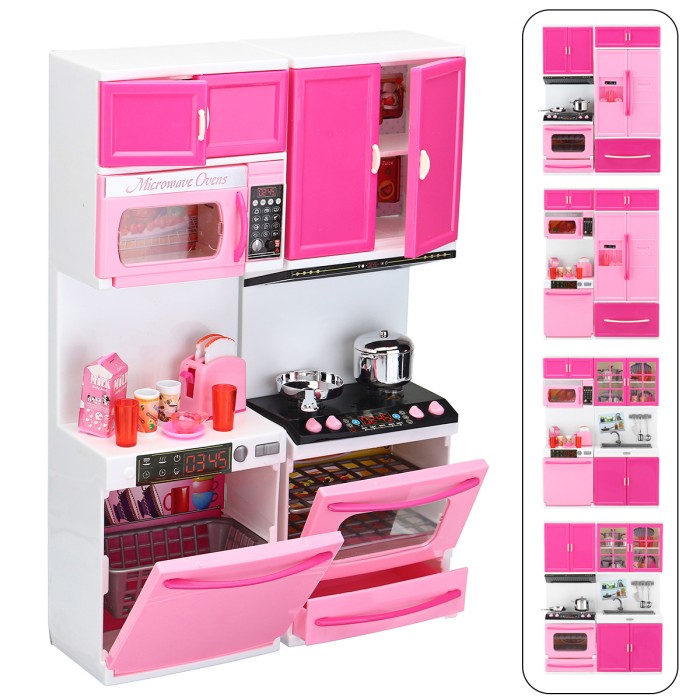 large wooden kitchen playset
