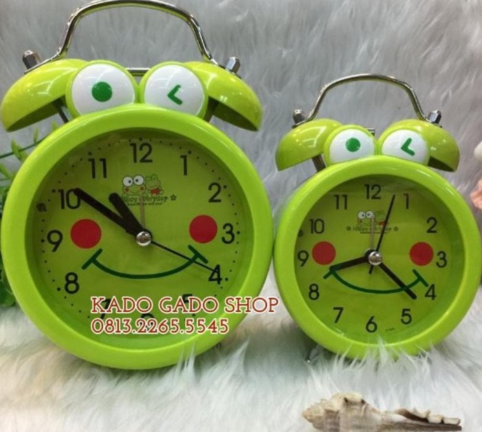Jual Jam Weker Suara Kring - Model Keropi - Jam Beker - Jam Alarm ... Jual Jam Weker Suara Kring - Model Keropi - Jam Beker - Jam Alarm ...