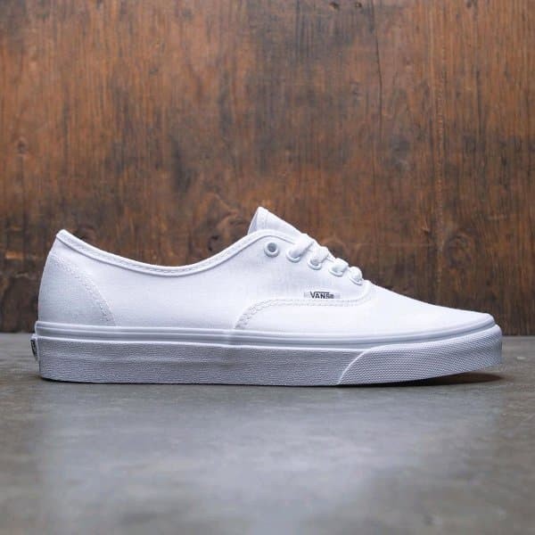vans authentic full white