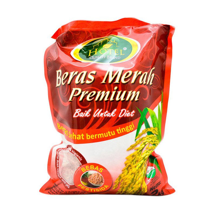Jual HOTEL Beras Merah Premium 2 kg Jakarta Barat