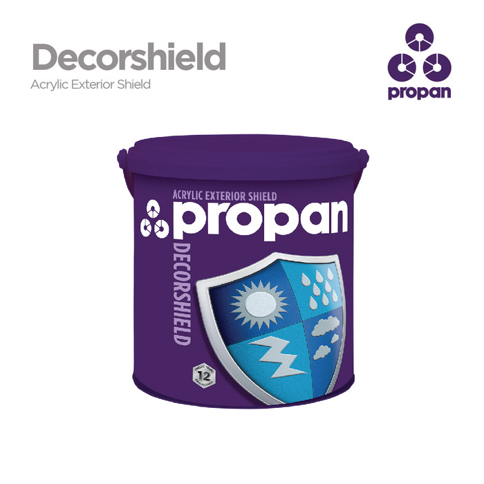 Promo CAT  TEMBOK EXTERIOR PROPAN  DECORSHIELD  WHITE 9101 