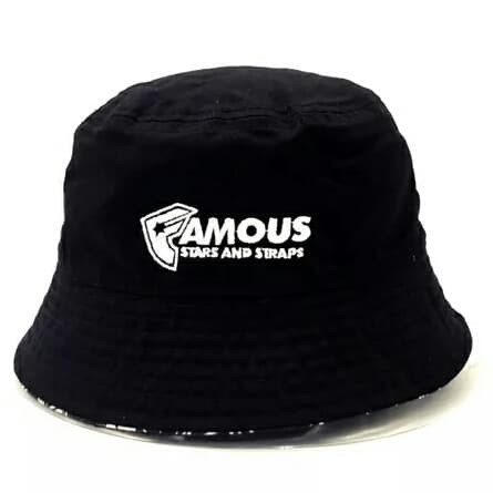 bucket hat with strap