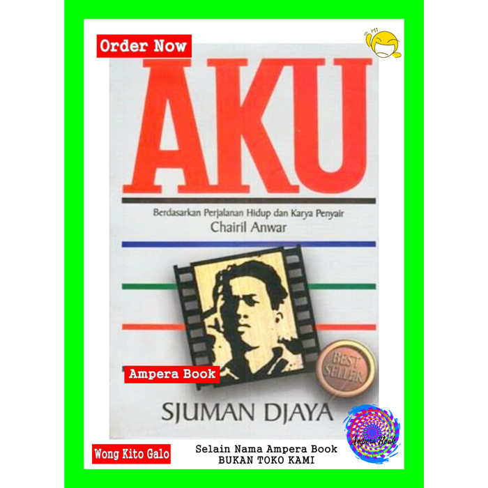 Download Gratis Gambar Jual Buku Aku Sjuman Djaya Berdasarkan Perjalanan Hidup Chairil Terkeren oleh Cikimm