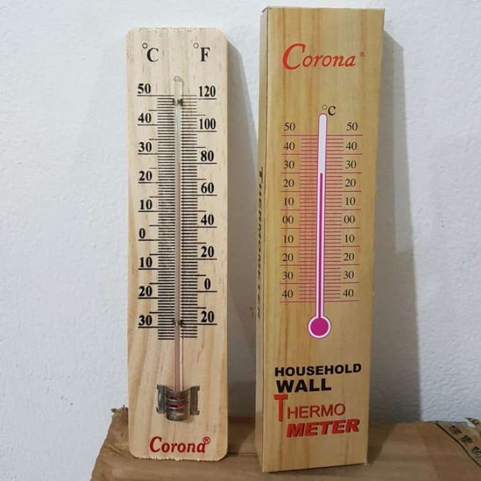 Jual Termometer Ruangan Corona Household Wall Thermometer Ukur Suhu