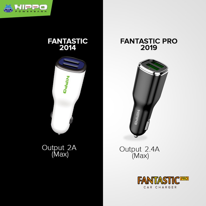 Jual Hippo Fantastic Pro Car Charger - Simple Pack