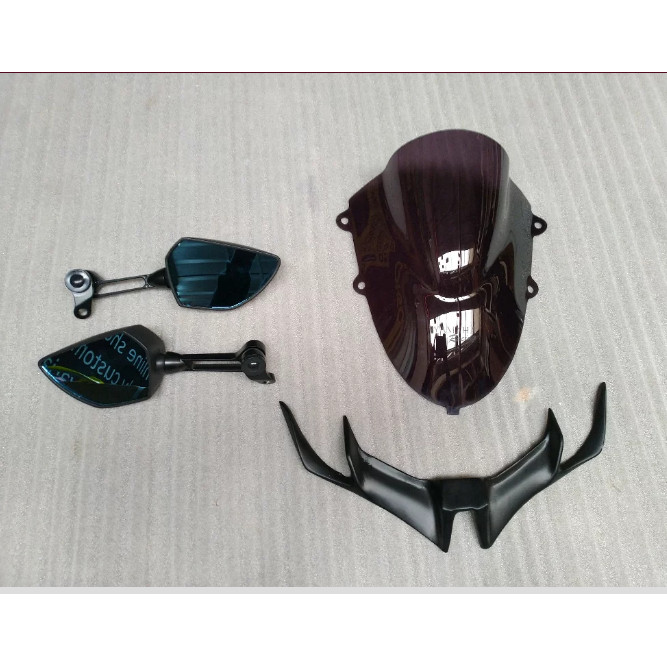 Jual Paket Visor R15 V3 Winglet All New R15 Vva Spion 