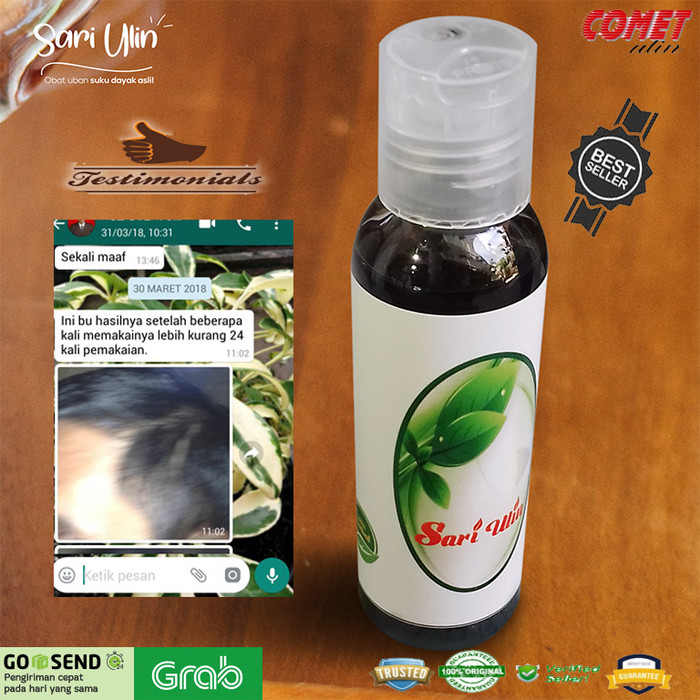 Jual Penghitam Alami Rambut Beruban Dari Kalimantan Kota Surabaya Comet Ulin Tokopedia