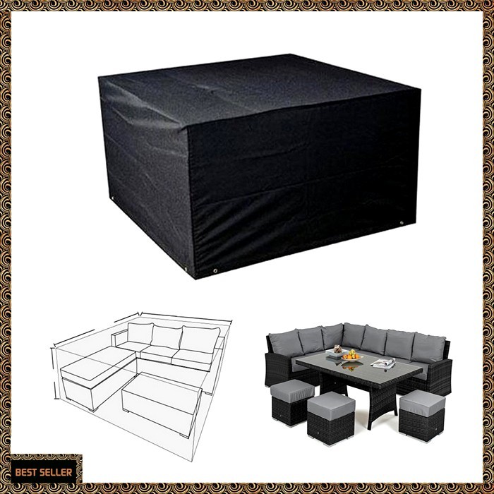 Anddod Outdoor Sofa Furniture Cover Rattan Cube Garden Patio Waterproof Dustproof Protector
