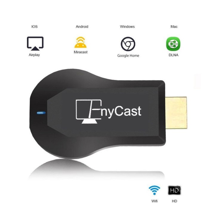 MX18 Miracast Any Cast AirPlay HDMI TV Stick WiFi Display Receiver Dongle
