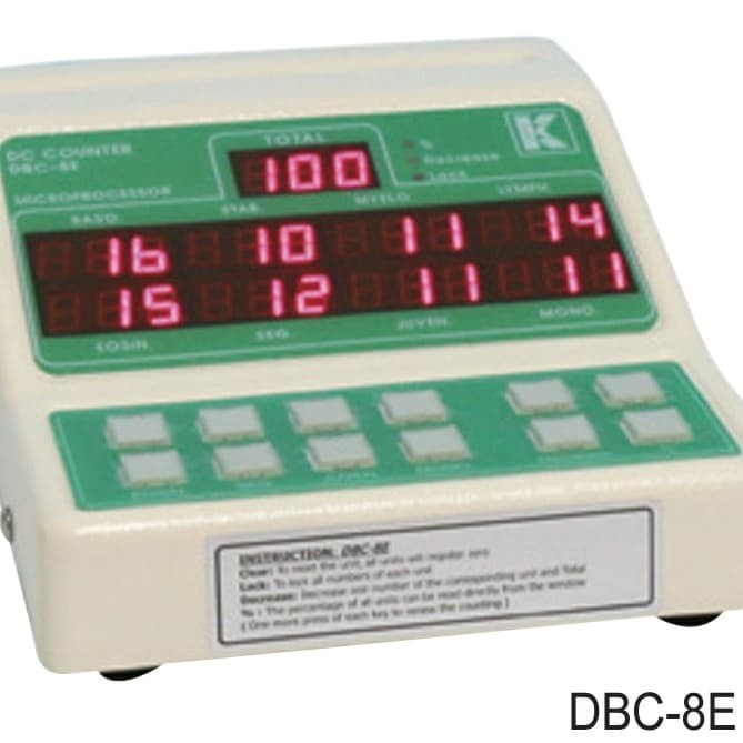 Jual Gemmy DBC8E Differential cell counter digital Jakarta Utara