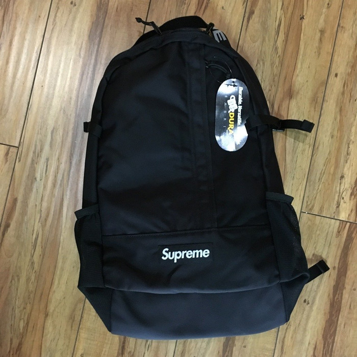 supreme backpack ss18 black