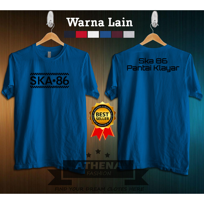 Jual Tshirt Kaos Baju Band Reggae Ska86 Pantai Klayar Murah Berkualitas Kab Bandung Barat Athenafashion Tokopedia